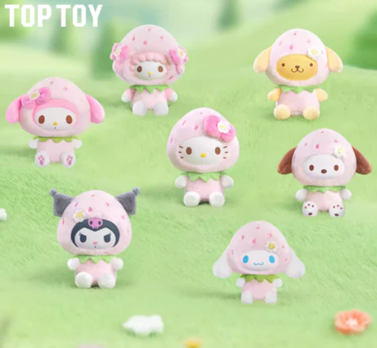 Sanrio Sweet Strawberry Plush Toy Doll