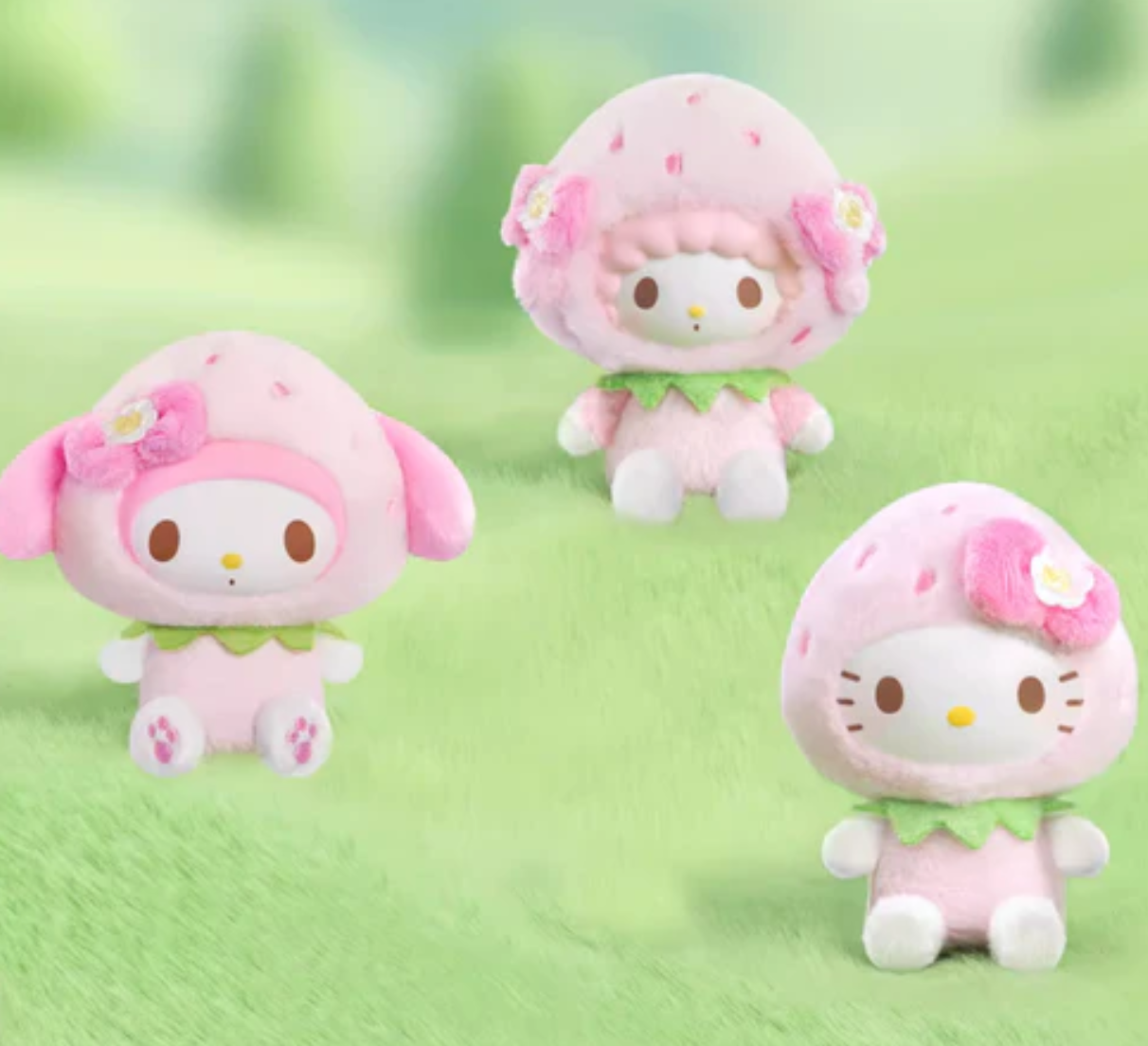 Sanrio Sweet Strawberry Plush Toy Doll