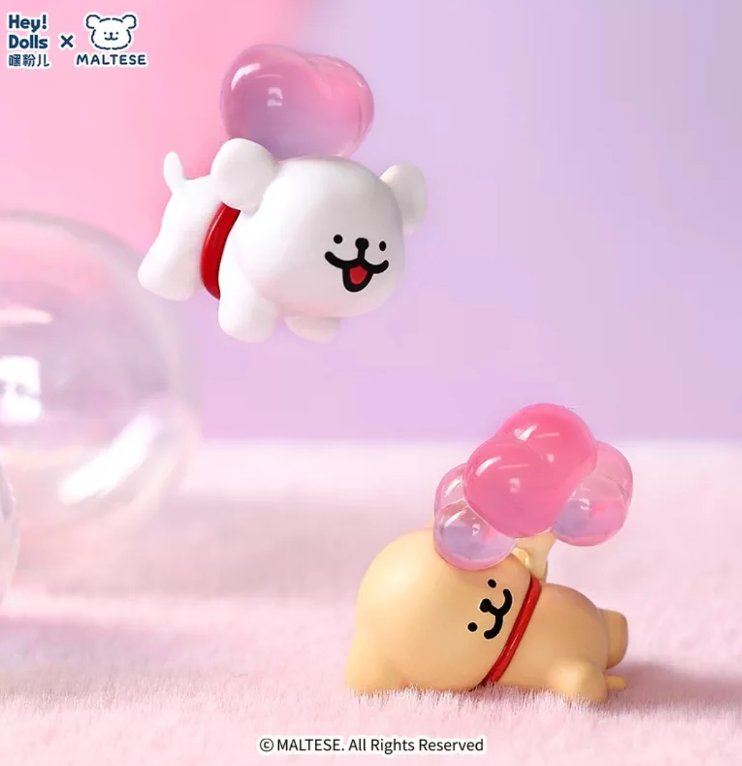 Maltese Dog Dreamland Bean Toy Doll