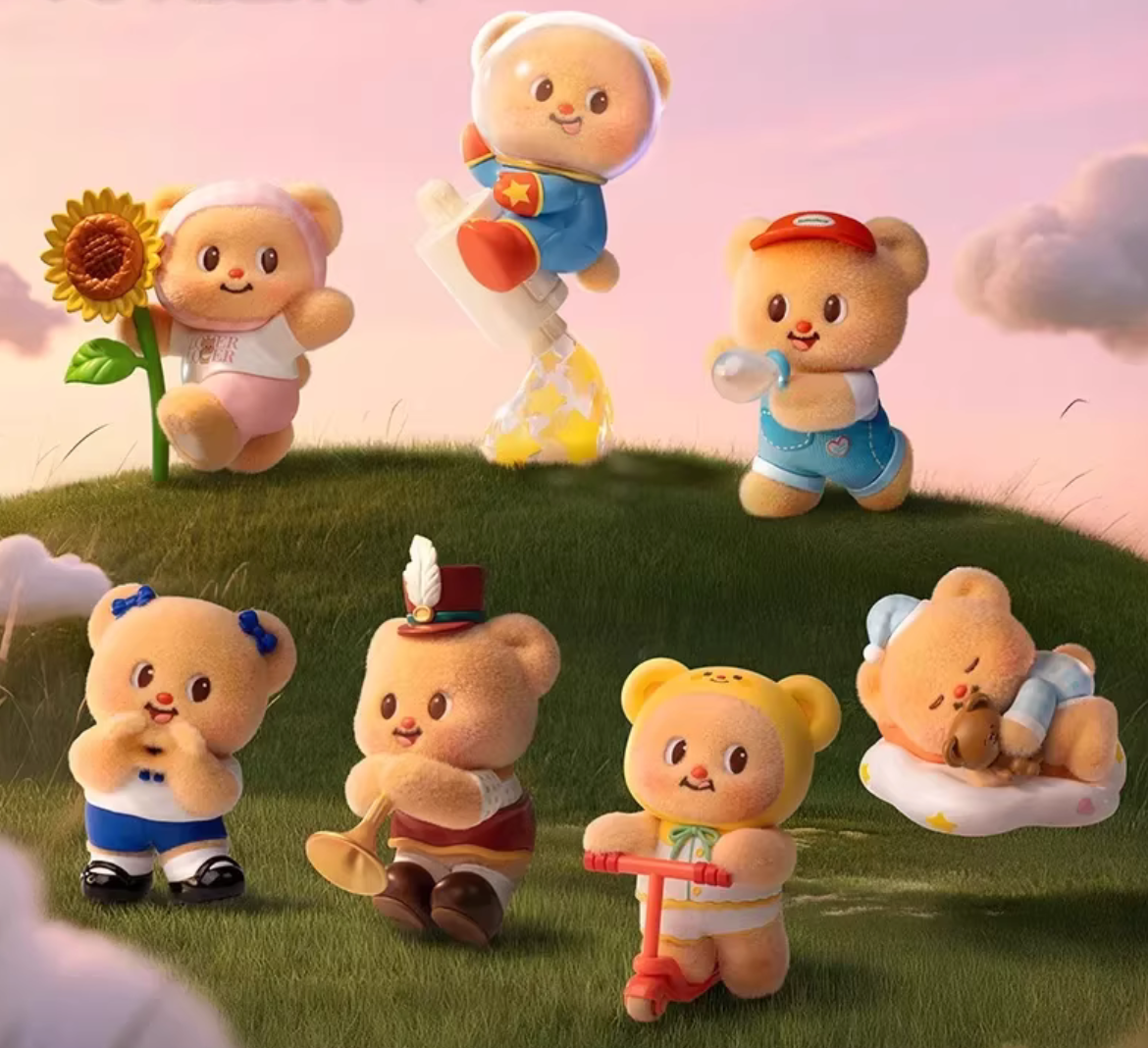 Butterbear Little Wishes Toy Doll