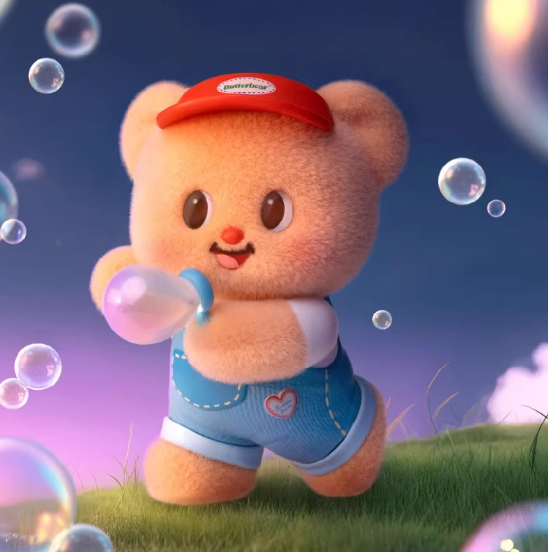 Butterbear Little Wishes Toy Doll