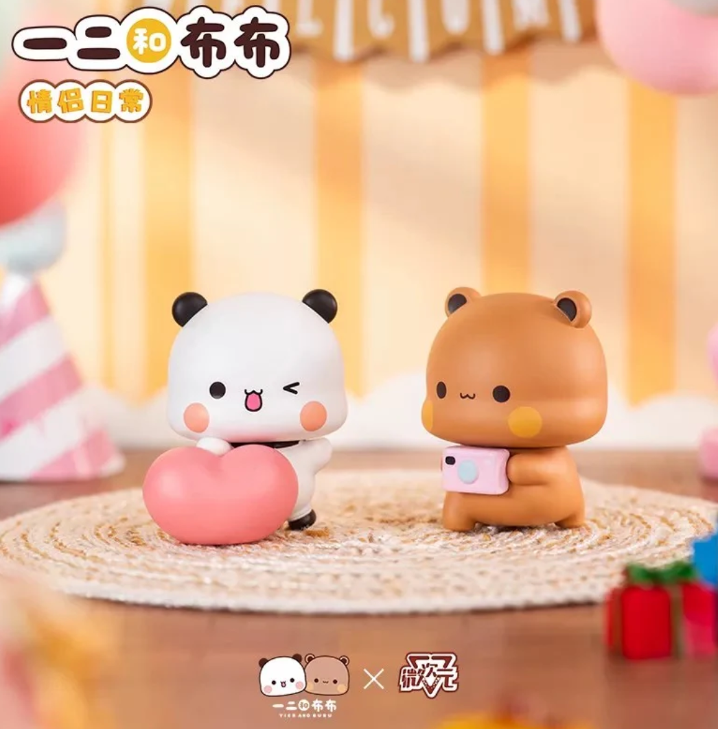 Yier And Bubu Couple's Daily Life Bean Toy Doll