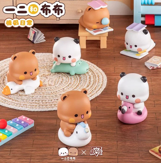 Yier And Bubu Couple's Daily Life Bean Toy Doll