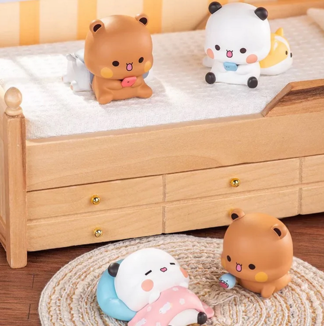 Yier And Bubu Couple's Daily Life Bean Toy Doll