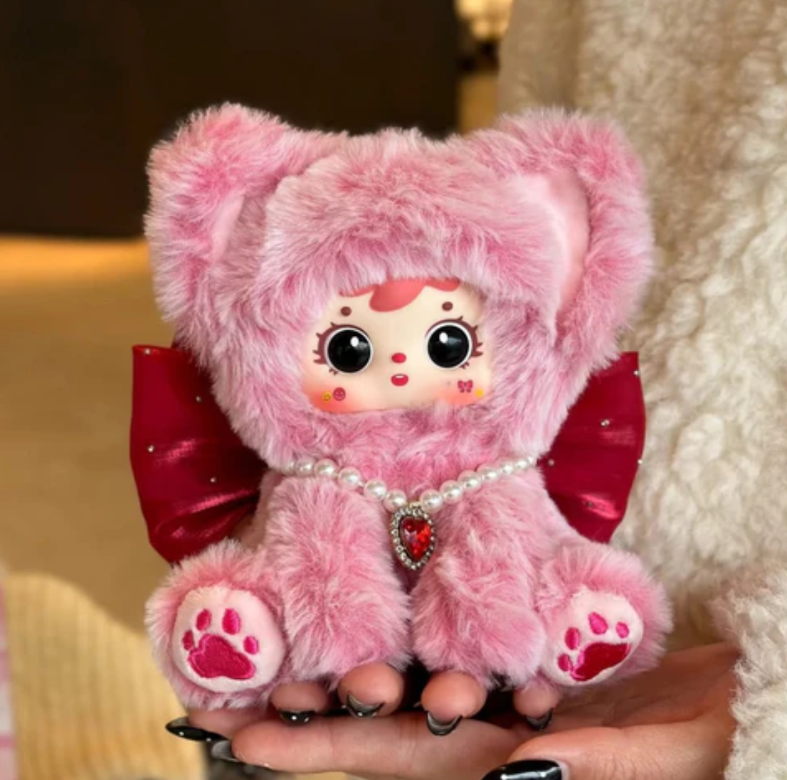 Samuel Velvet Rainbow Meow Plush Toy Doll