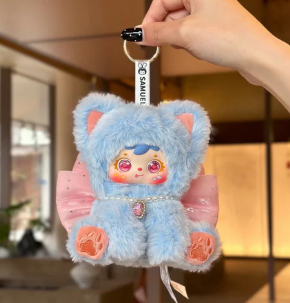 Samuel Velvet Rainbow Meow Plush Toy Doll
