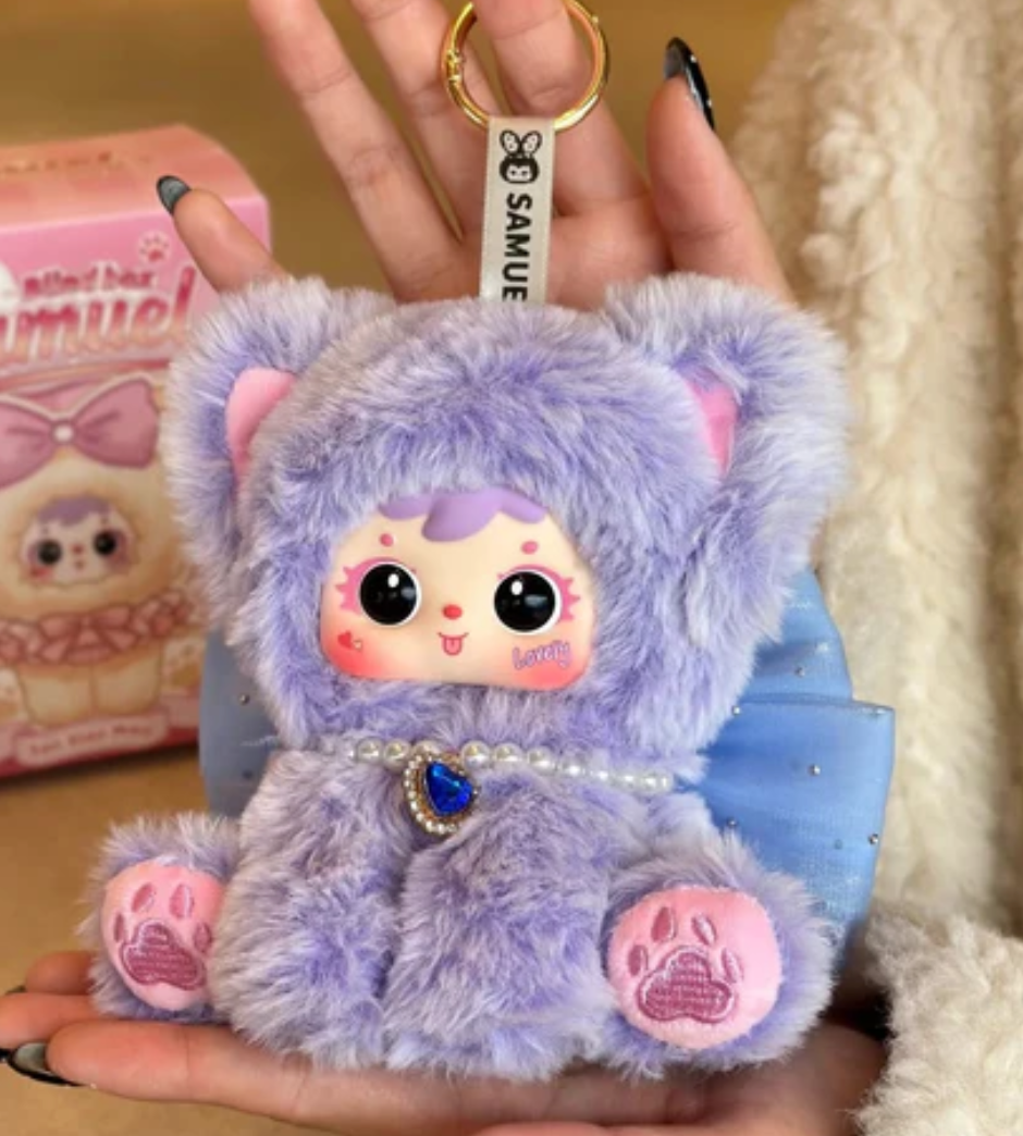 Samuel Velvet Rainbow Meow Plush Toy Doll