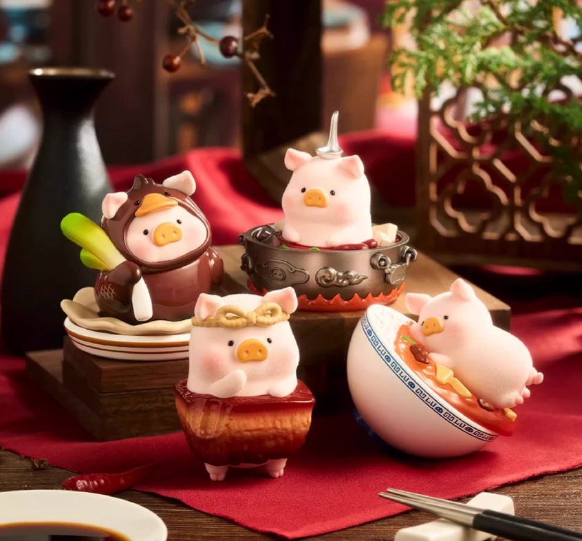 Lulu The Piggy Lu's Table Figure Toy Doll