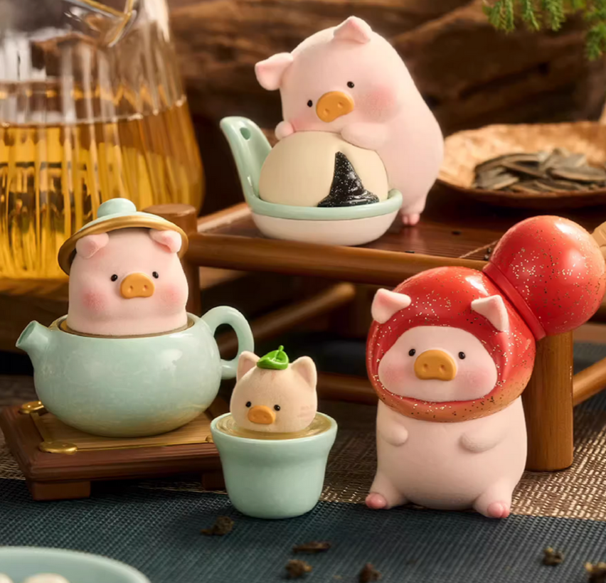 Lulu The Piggy Lu's Table Figure Toy Doll