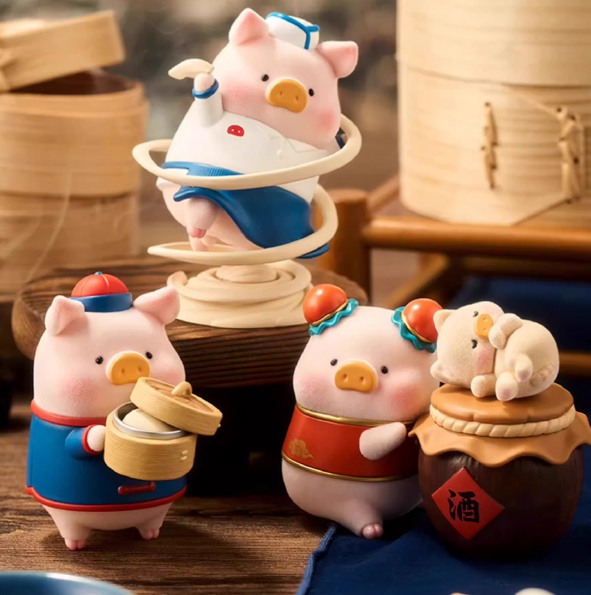 Lulu The Piggy Lu's Table Figure Toy Doll