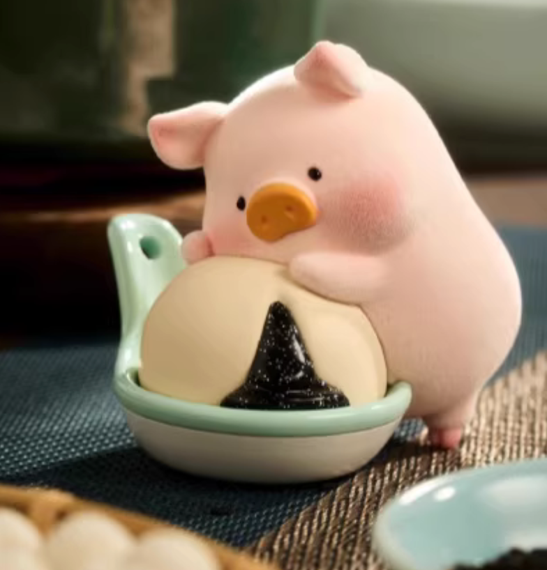 Lulu The Piggy Lu's Table Figure Toy Doll