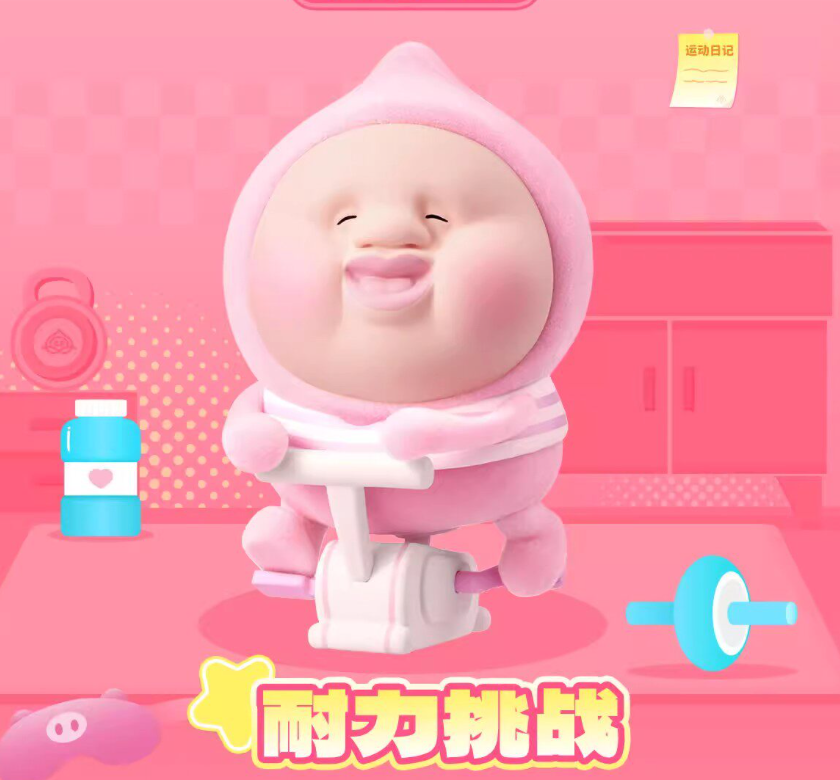 Kobitos Gym Challenges Figure Toy Doll
