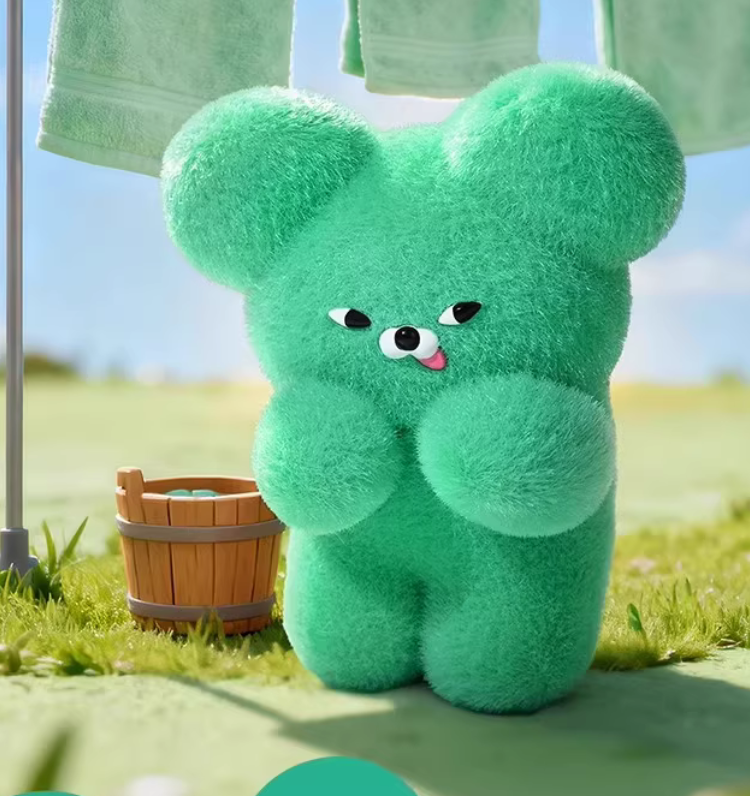 WASABI BEAR Carry Me With You Figure Toy Doll