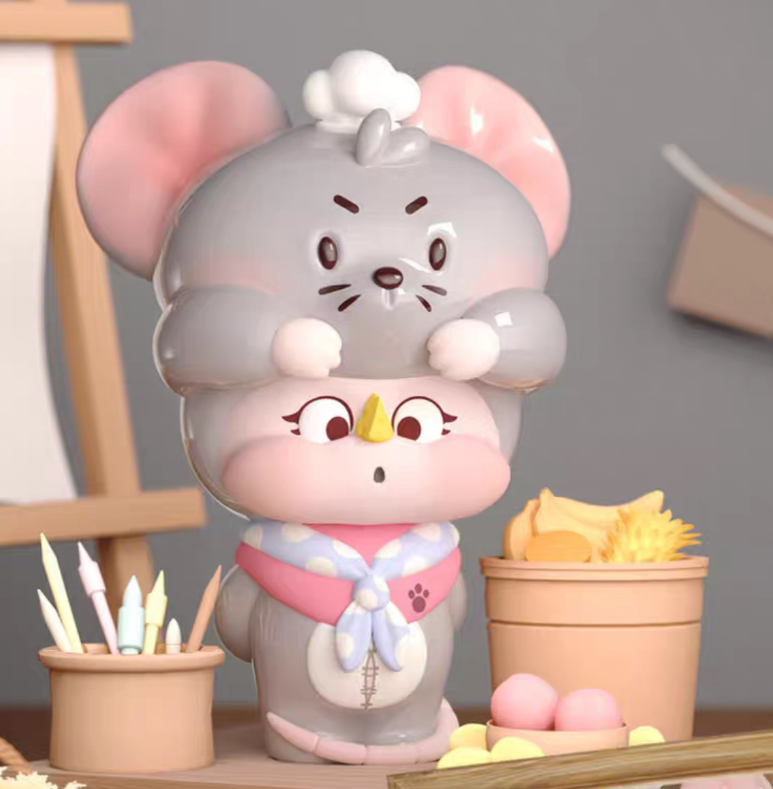 TIMID NIDO Dessert Mind Figure Toy Doll