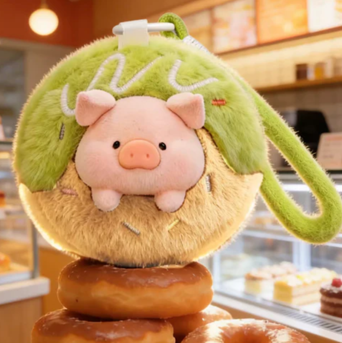 LULU THE PIGGY Weight Loss Stumbling Block Fragrance Plush Toy Doll