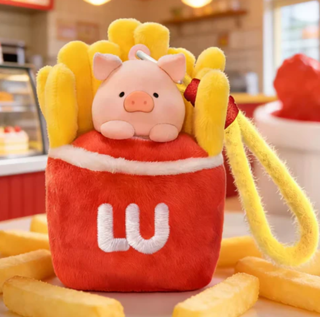LULU THE PIGGY Weight Loss Stumbling Block Fragrance Plush Toy Doll