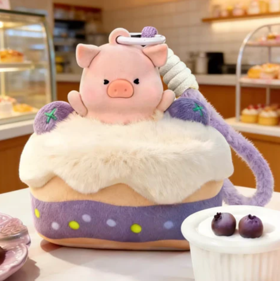 LULU THE PIGGY Weight Loss Stumbling Block Fragrance Plush Toy Doll
