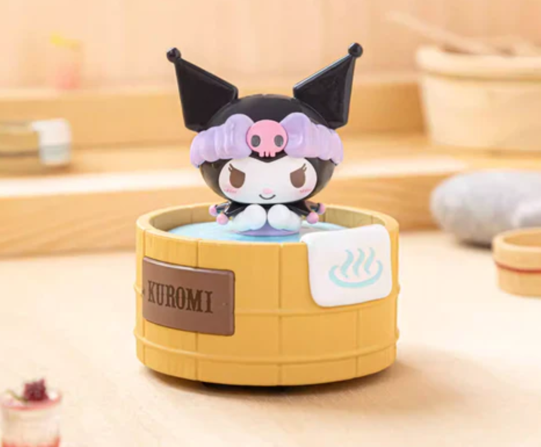 Sanrio Spinning Hot Spring Figures Toy Doll