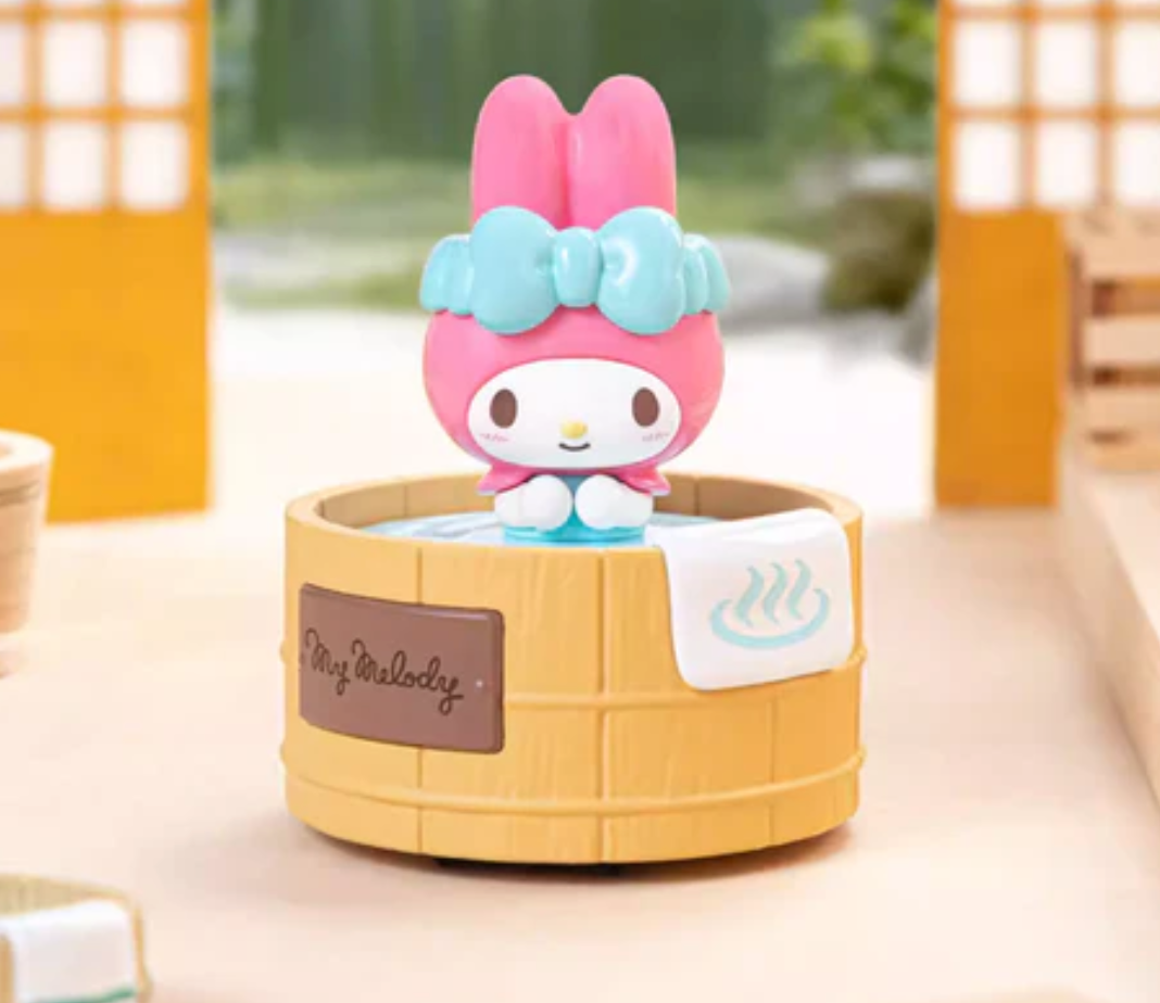 Sanrio Spinning Hot Spring Figures Toy Doll