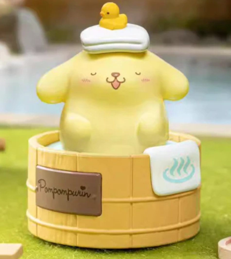Sanrio Spinning Hot Spring Figures Toy Doll
