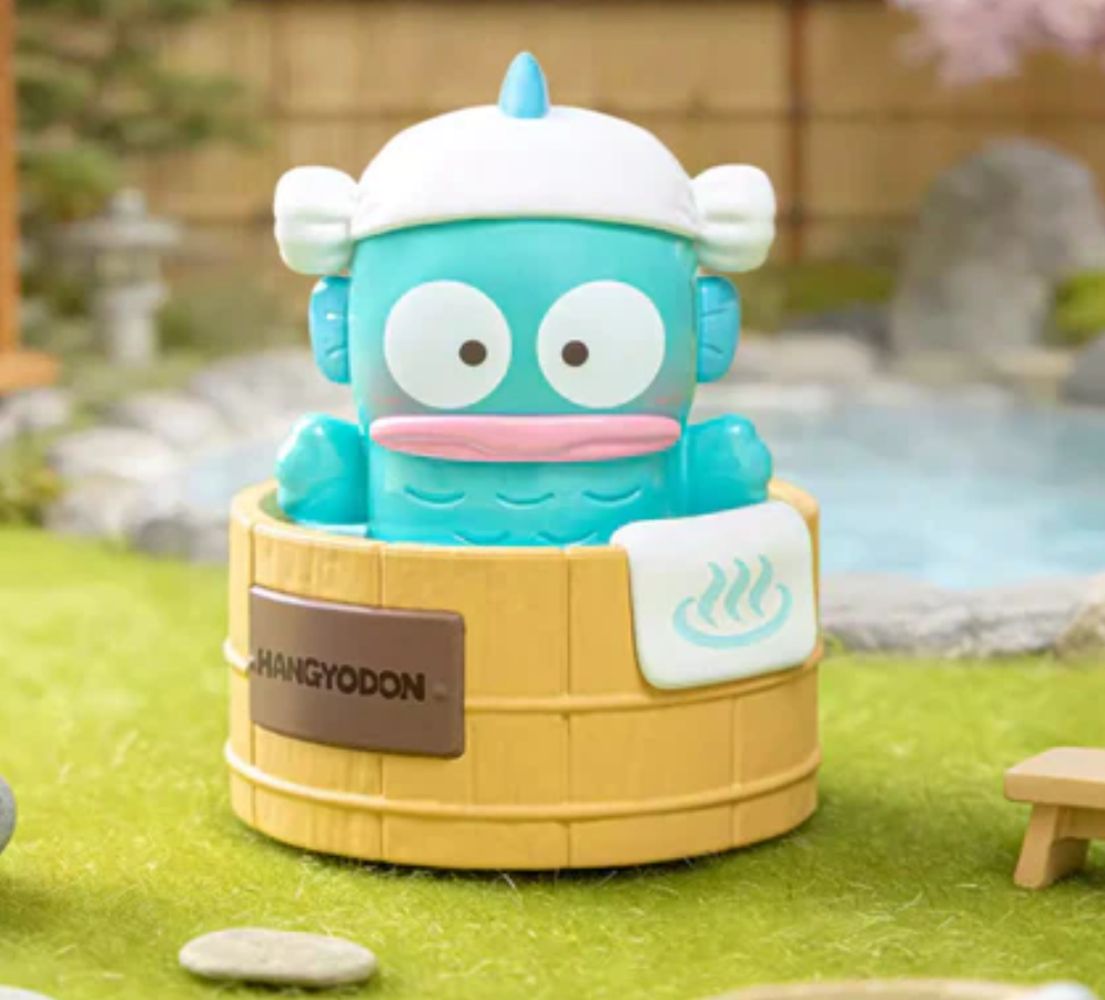 Sanrio Spinning Hot Spring Figures Toy Doll