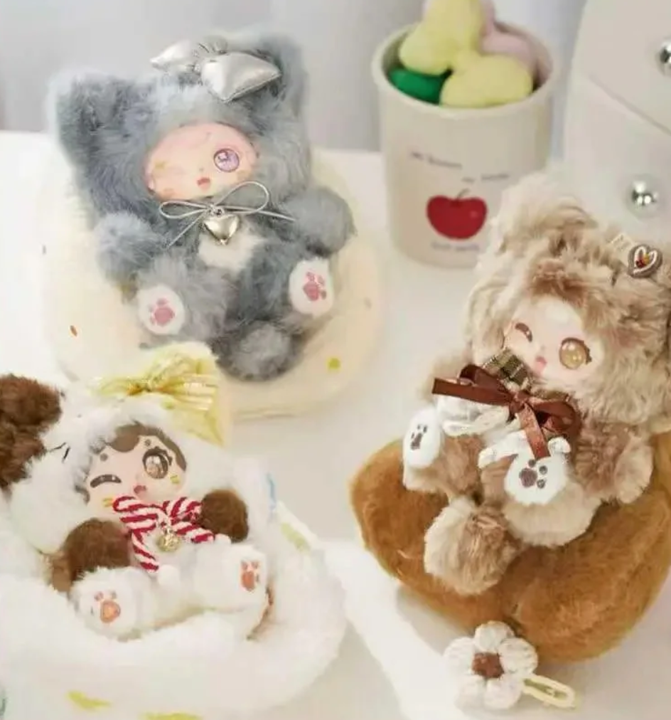 POKA Fluffy Collection Plush Toy Doll