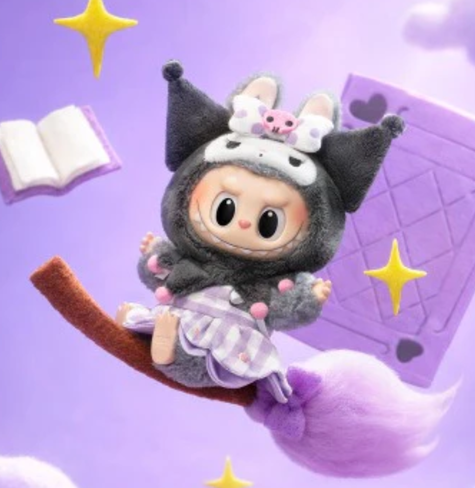THE MONSTERS LABUBU × SANRIO Characters Vinyl Plush toy doll