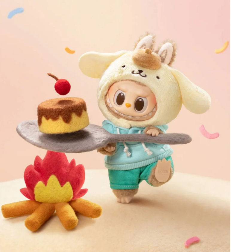 THE MONSTERS LABUBU × SANRIO Characters Vinyl Plush toy doll