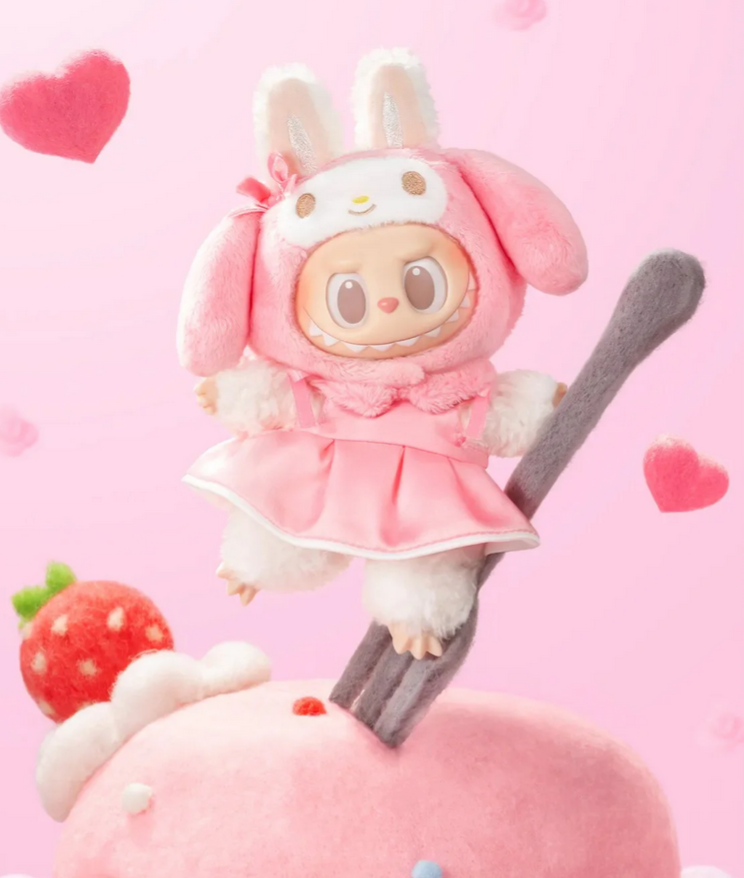 THE MONSTERS LABUBU × SANRIO Characters Vinyl Plush toy doll