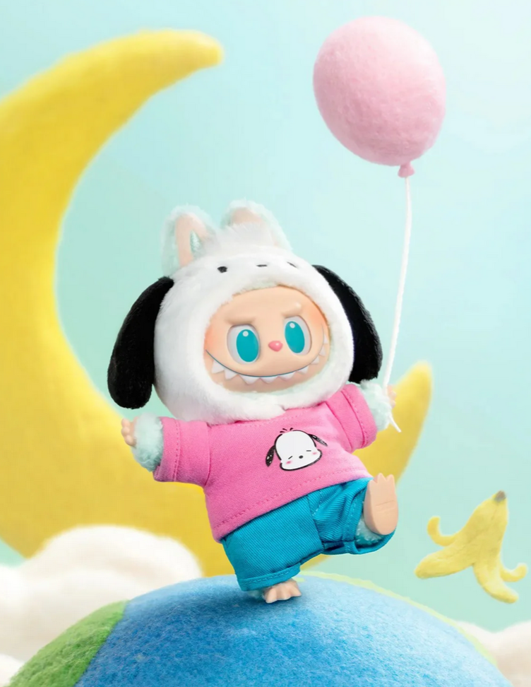 THE MONSTERS LABUBU × SANRIO Characters Vinyl Plush toy doll