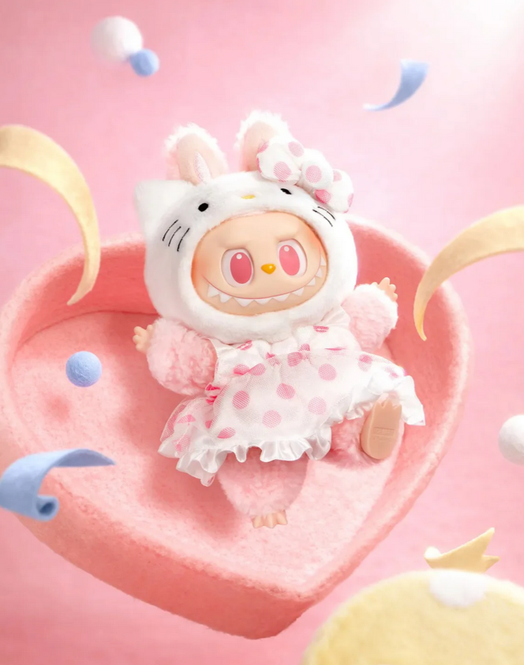 THE MONSTERS LABUBU × SANRIO Characters Vinyl Plush toy doll