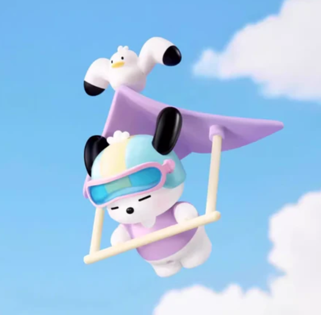 Pochacco Travel Diary Figure Toy Doll
