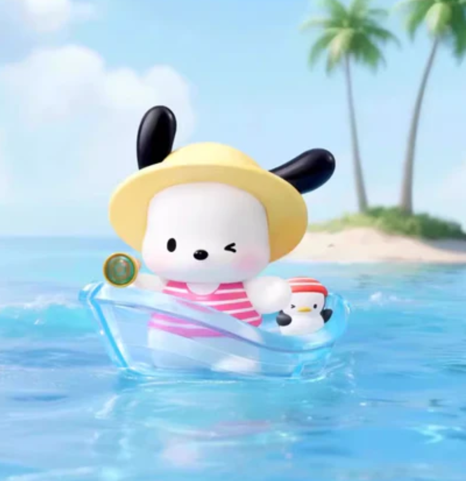 Pochacco Travel Diary Figure Toy Doll