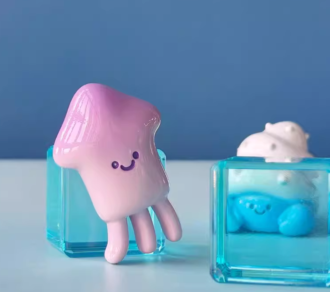 MEICHAI Aquarium Bean Toy Doll
