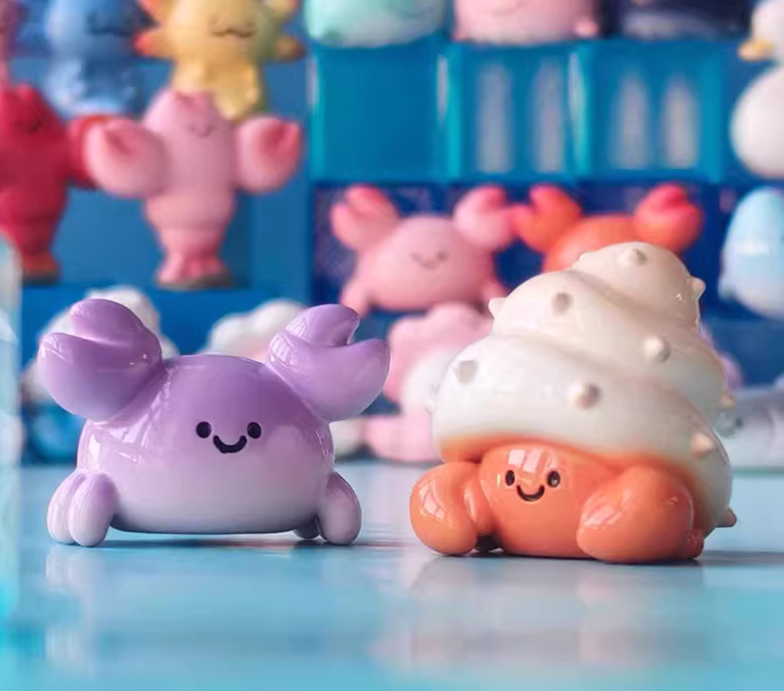 MEICHAI Aquarium Bean Toy Doll