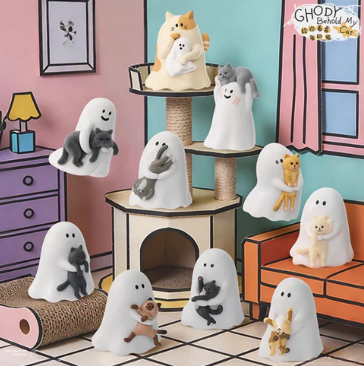 Ghody Behold My Cat Beans Toy Doll