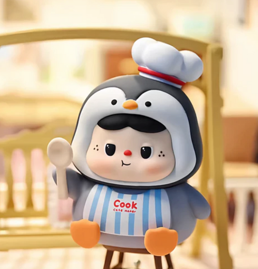 BAOBAO'S Small Kitchen Figure Toy Doll