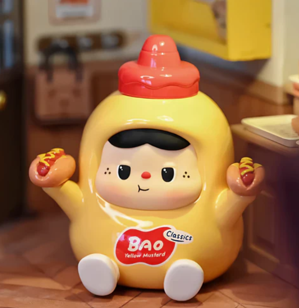 BAOBAO'S Small Kitchen Figure Toy Doll