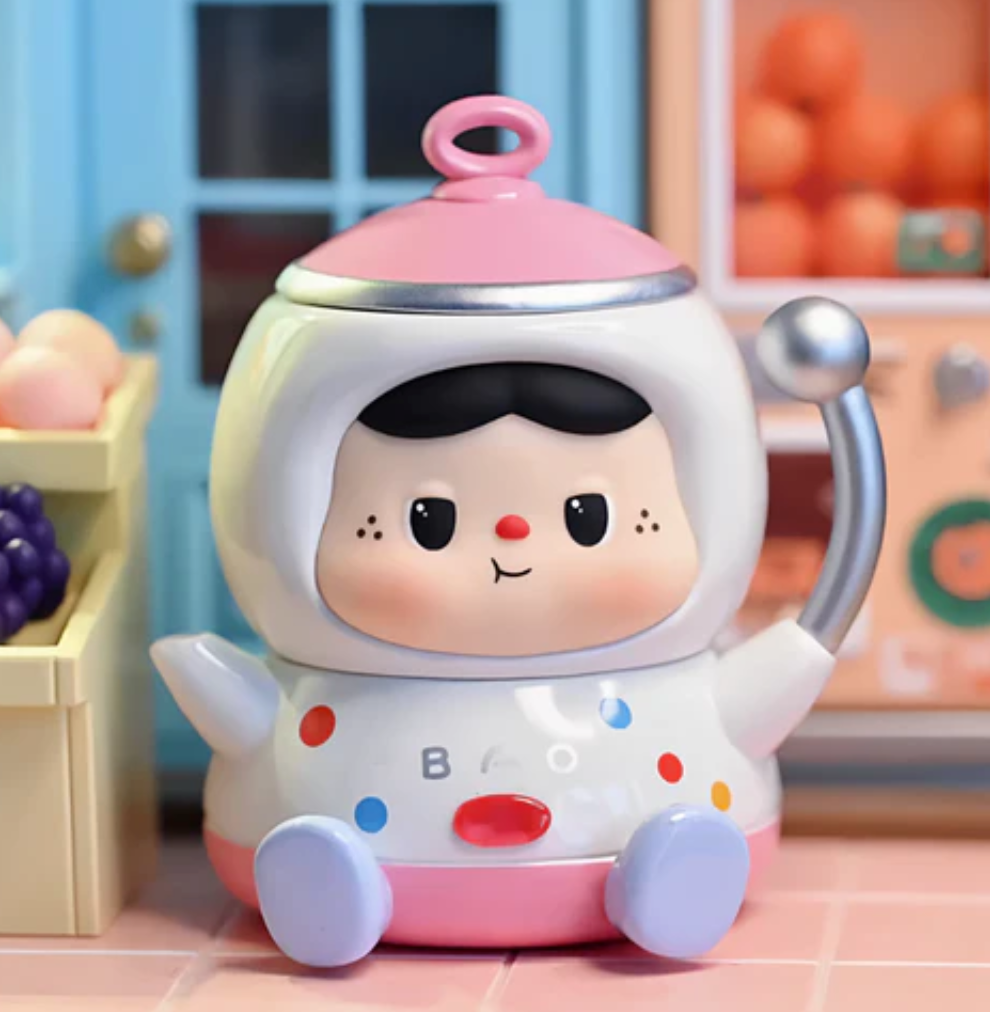 BAOBAO'S Small Kitchen Figure Toy Doll