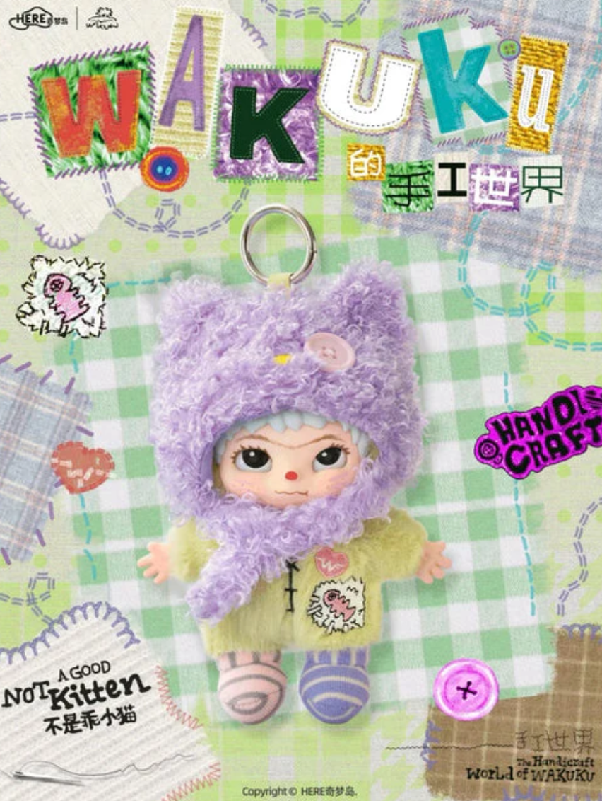Wakuku Handmade World Plush Toy Doll