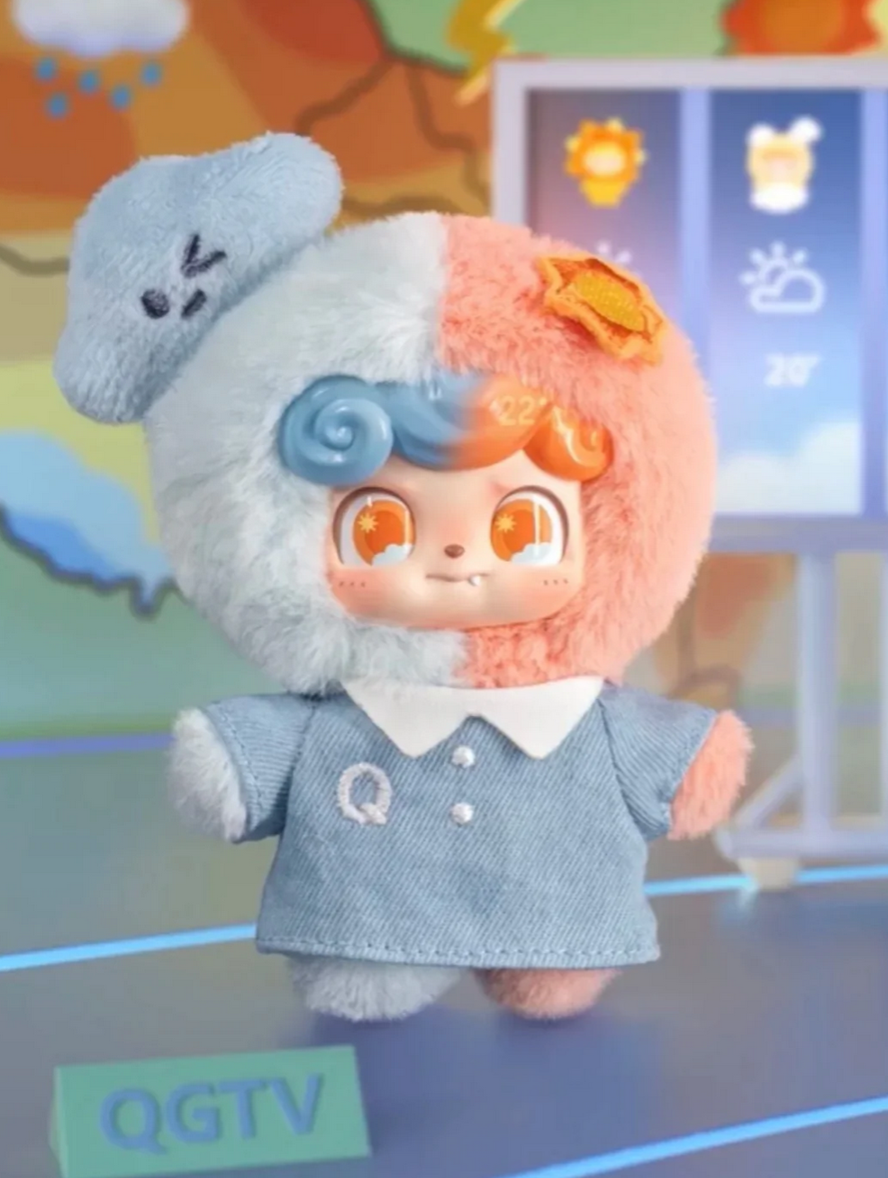 QKid Weather Baby MINI Plush Toy Doll