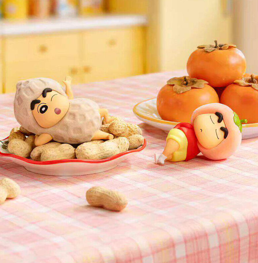 Shinchan Munch on Fruit Toy Doll
