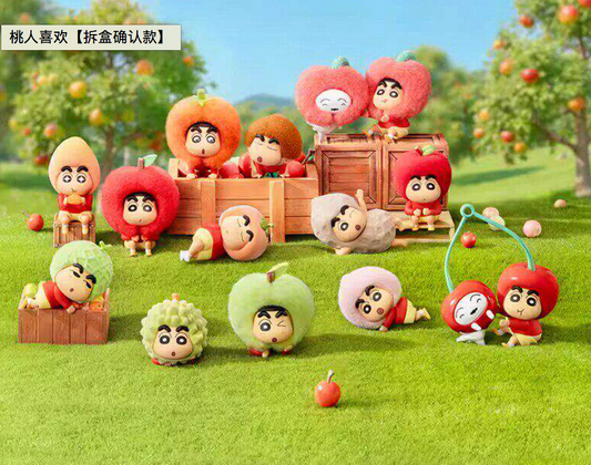 Shinchan Munch on Fruit Toy Doll