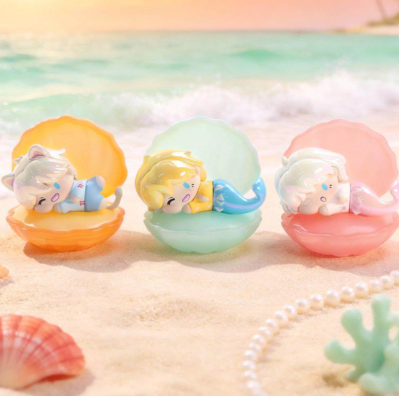 The Falling Merman Illusory Sea Of Fireflies Bean Toy Doll