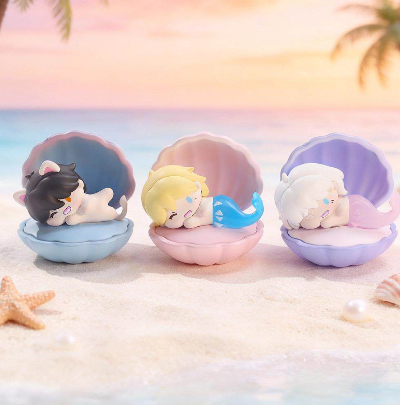 The Falling Merman Illusory Sea Of Fireflies Bean Toy Doll
