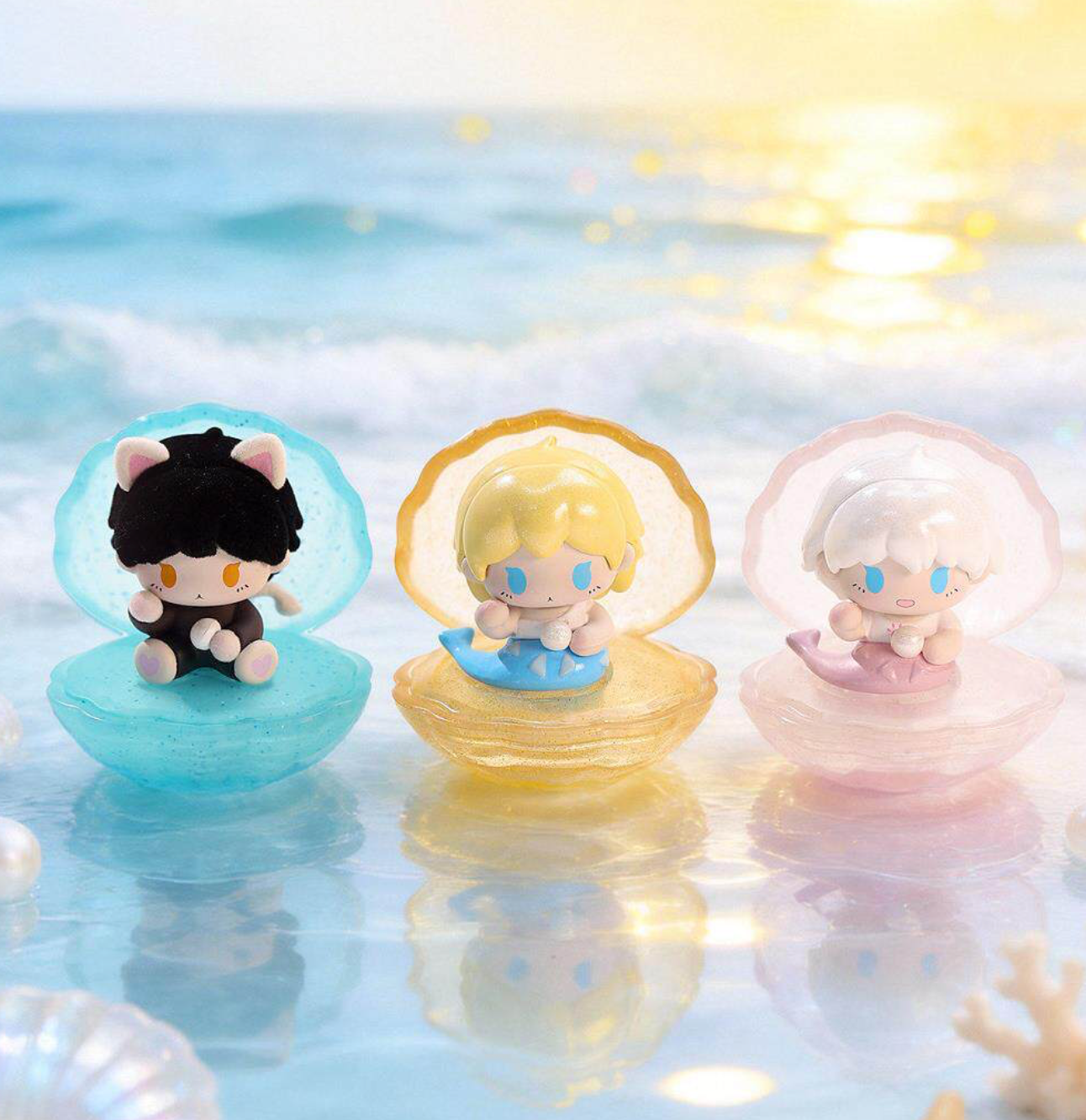 The Falling Merman Illusory Sea Of Fireflies Bean Toy Doll