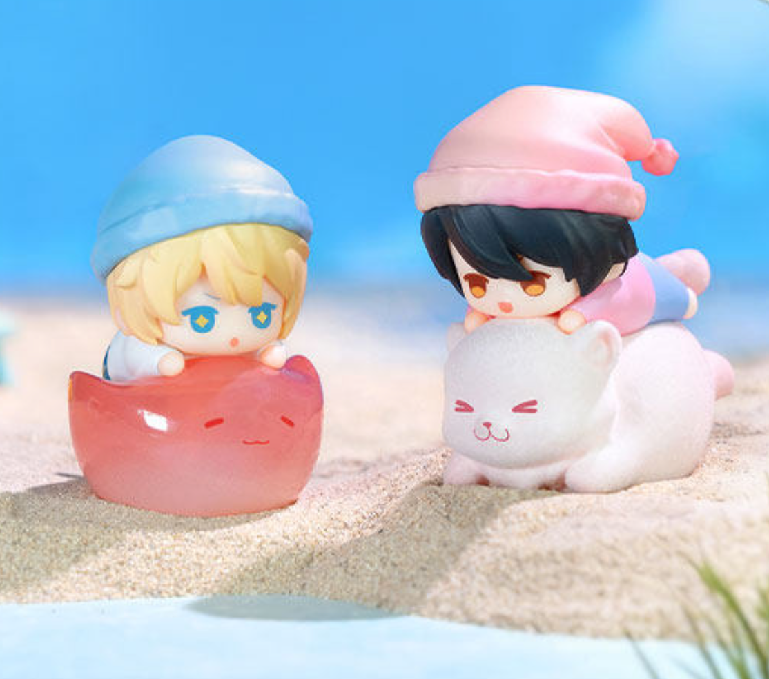 The Falling Merman Sea Land Tale Bean Toy Doll
