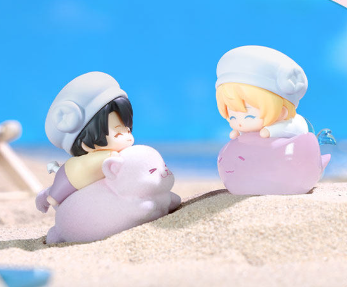 The Falling Merman Sea Land Tale Bean Toy Doll