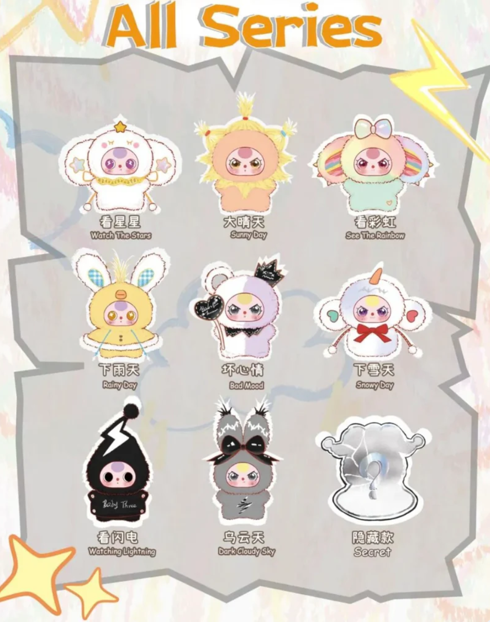 Baby Three Weather Guide Plush Toy Doll