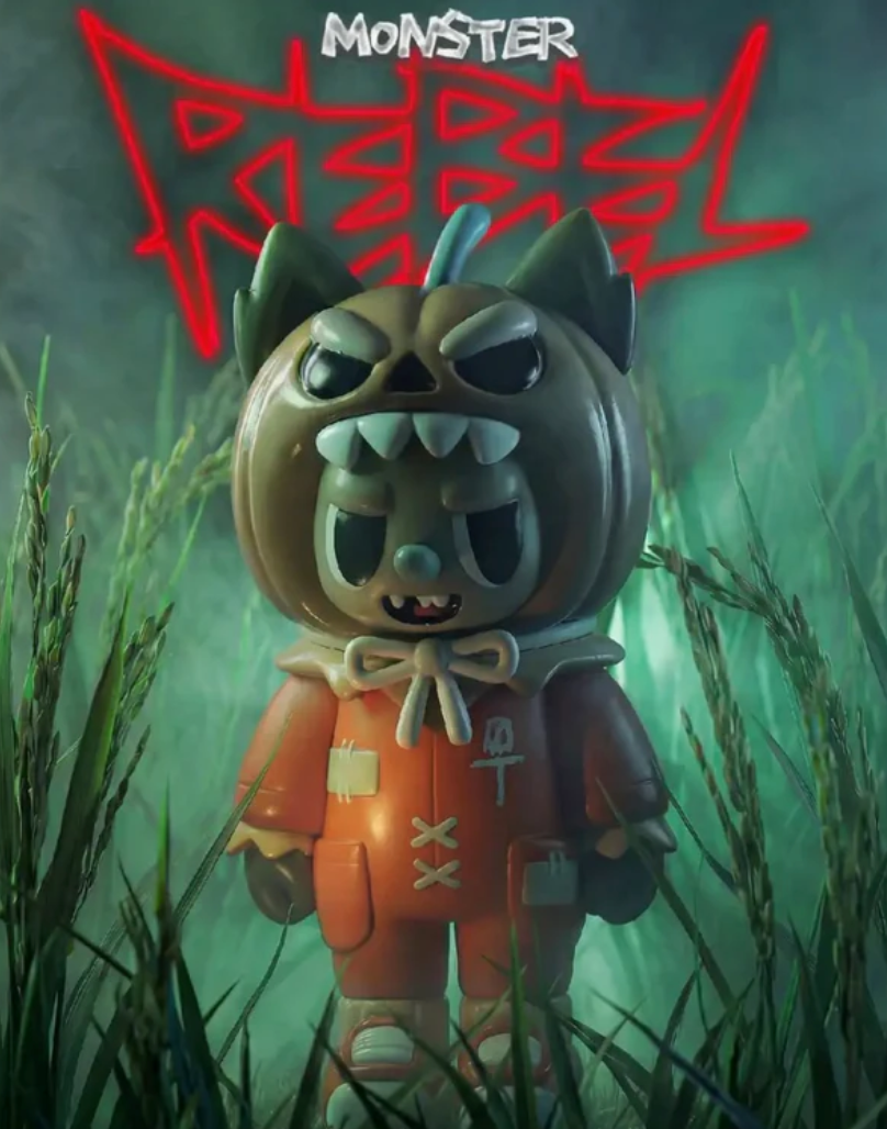 Rebel Bear Monster Figure Toy Doll